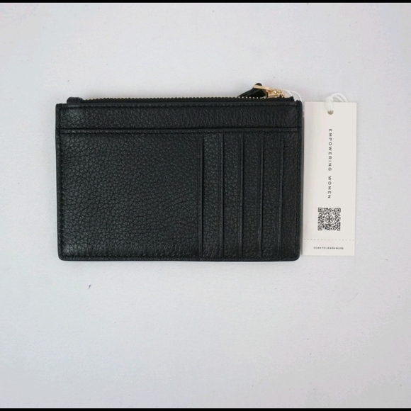 🆕️ Tory Burch Card Case Wallet Black - Picture 2 of 4